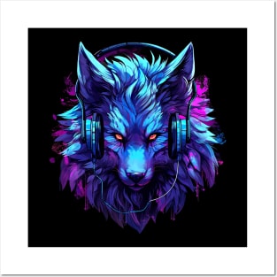 Gamer Wolf Posters and Art